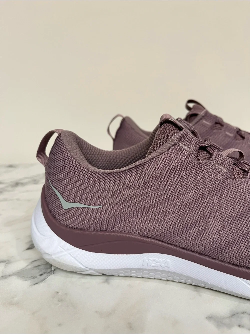 Hoka One One Hupana Knit Jacquard Sneakers Womens 8 Purple Gym Run Training Shoe